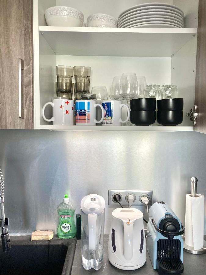 Nice West Cosy Flat Balcony, Near Airport, Train, Beach, Public Transport, Supermarket, Comfortable And Well Equipped Leilighet Eksteriør bilde